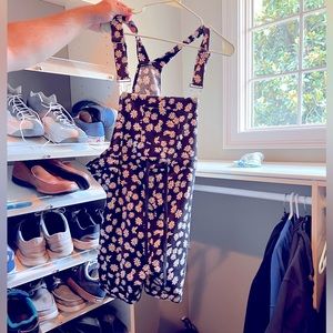 Maternity Med sunflower overalls